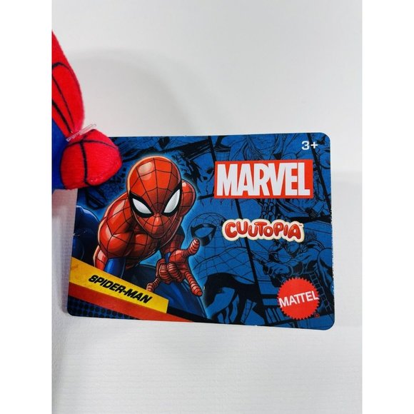 Marvel Cuutopia Spiderman 5" Plush - Picture 6 of 8